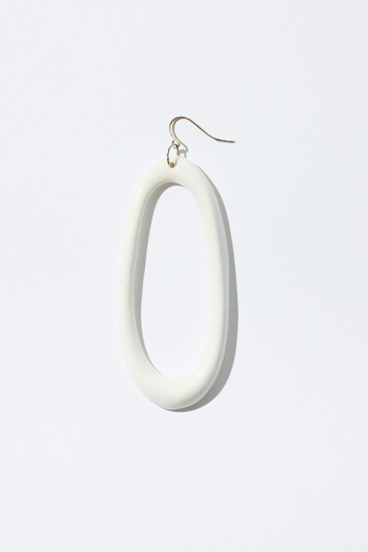 egg earring (only one side)