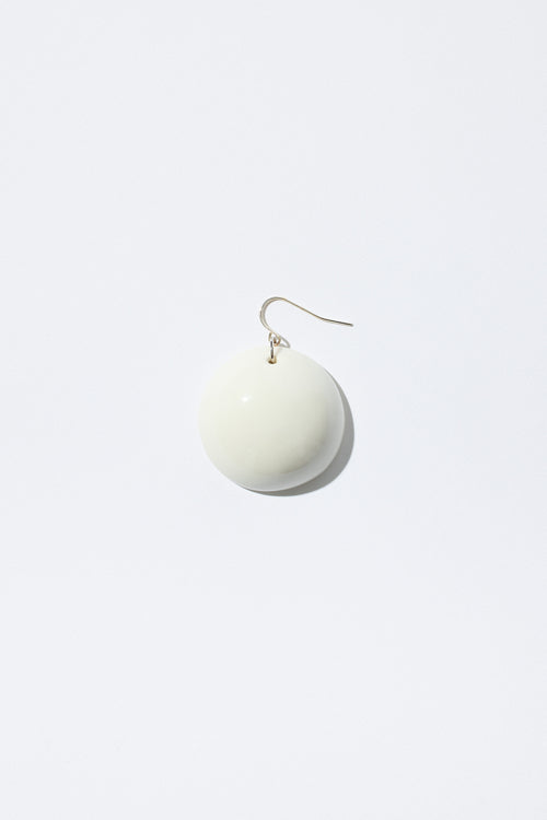Porcelain moon earring (only one side)