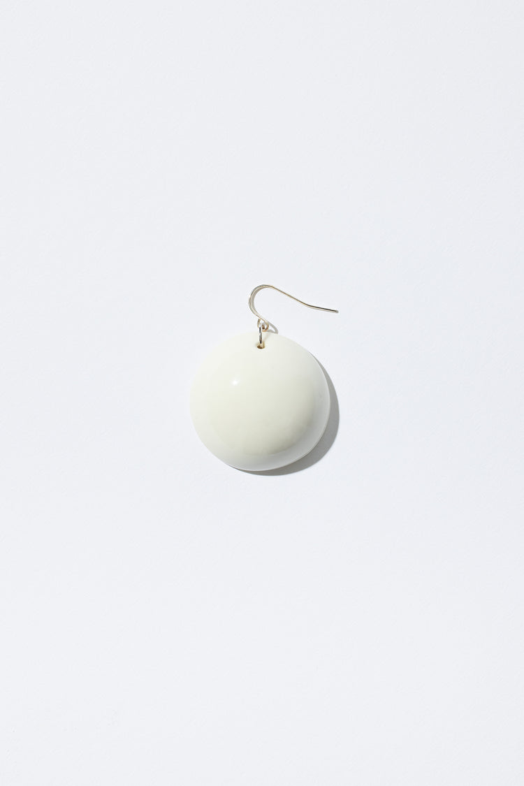 Porcelain moon earring (only one side)