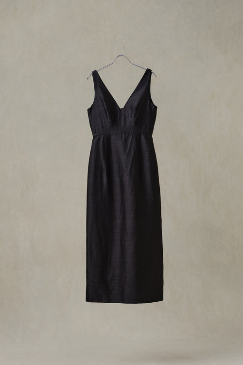 Celia Dress -Black dying-